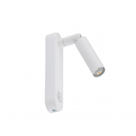 Kinkiet Enzo Long biały z włącznikiem | TK Lighting