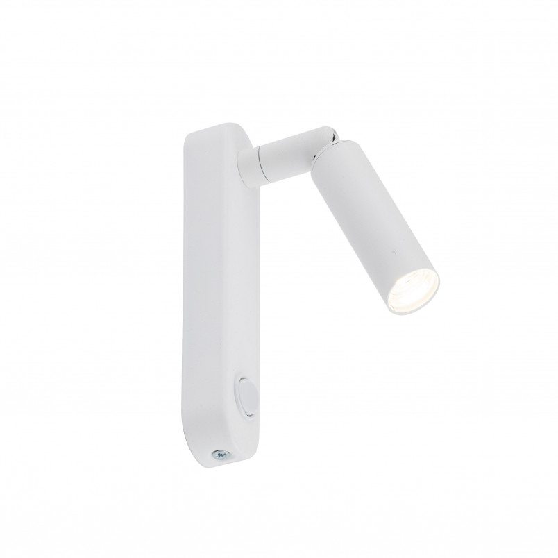 Kinkiet Enzo Long biały z włącznikiem | TK Lighting