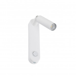 Kinkiet Enzo Long biały z włącznikiem | TK Lighting