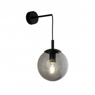 Kinkiet wiszący Esme - szklana kula, grafit/czarny | TK Lighting