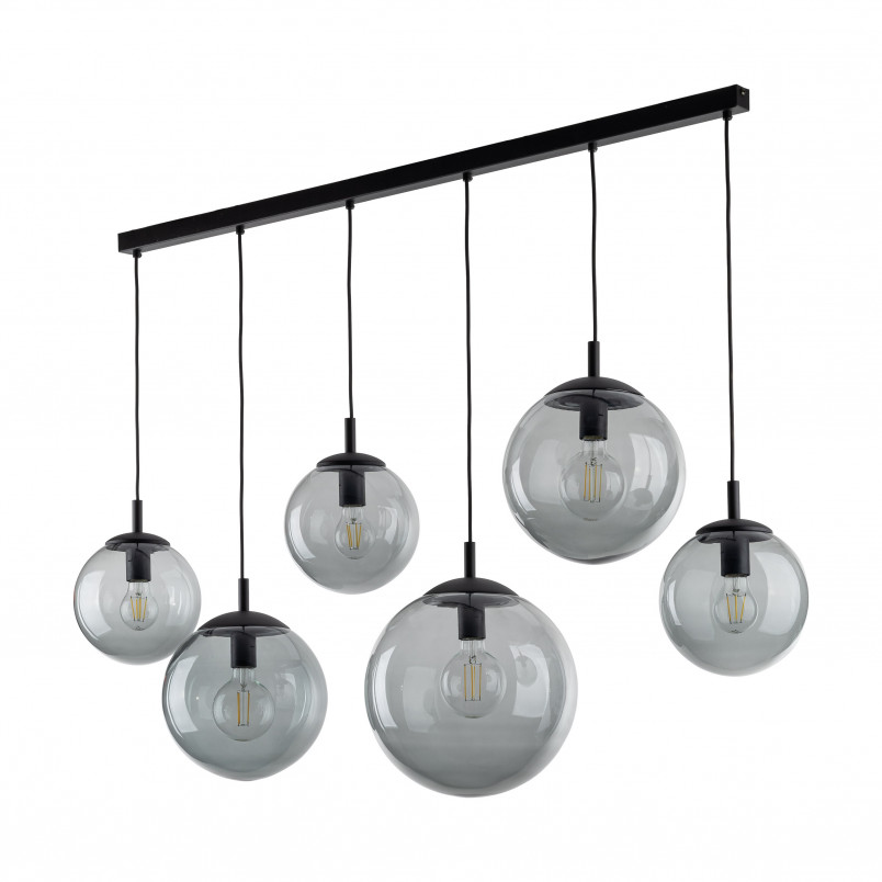 Lampa wisząca Esme | 6 kuli szklanych, 130cm | TK Lighting