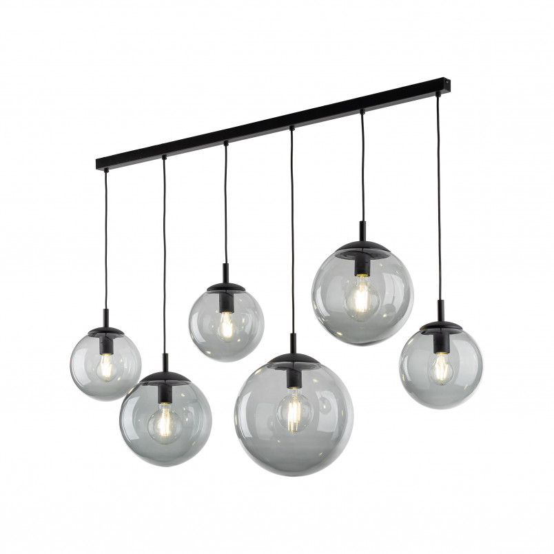Lampa wisząca Esme | 6 kuli szklanych, 130cm | TK Lighting