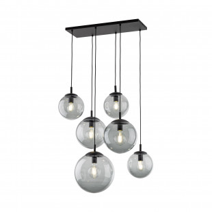 Lampa wisząca Esme VI - szklane kule, grafit | TK Lighting