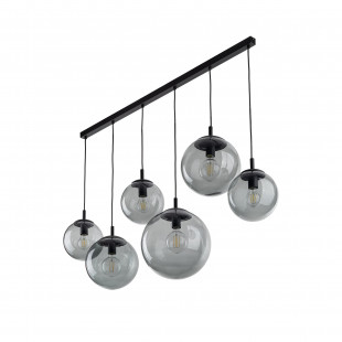Lampa wisząca Esme | 6 kuli szklanych, 130cm | TK Lighting