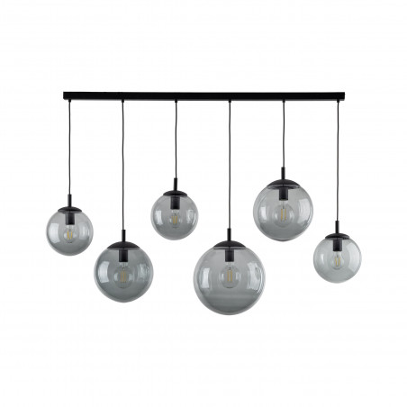 Lampa wisząca Esme | 6 kuli szklanych, 130cm | TK Lighting