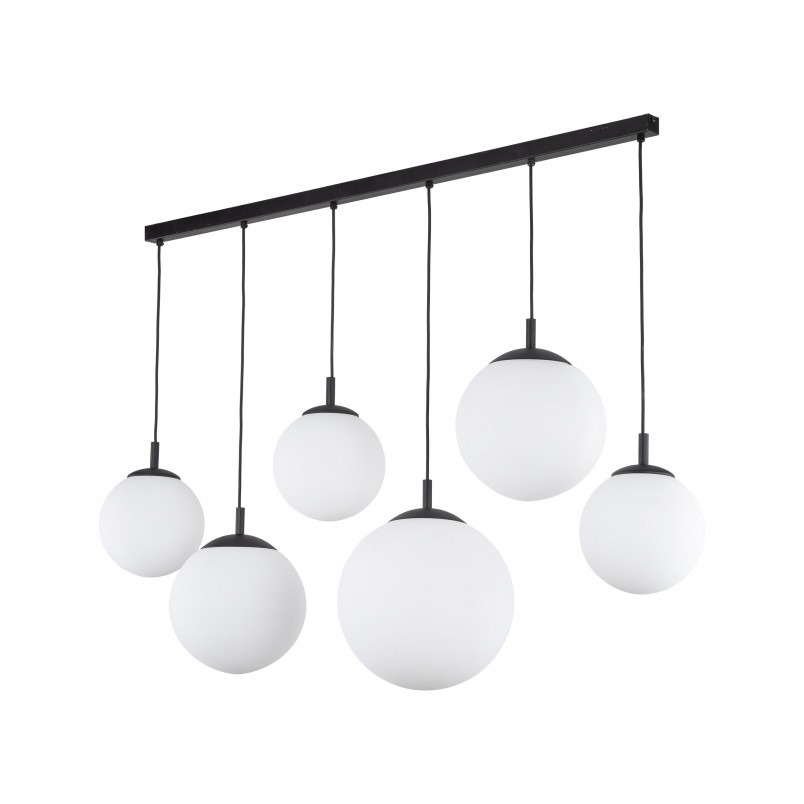 Lampa Wisząca Esme - 6 Kul Szklanych, 130cm | TK Lighting