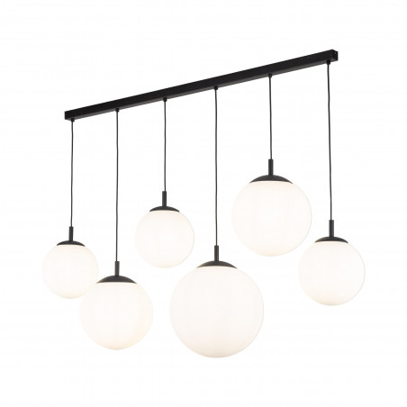 Lampa Wisząca Esme - 6 Kul Szklanych, 130cm | TK Lighting