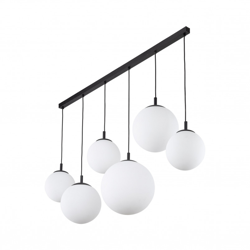 Lampa Wisząca Esme - 6 Kul Szklanych, 130cm | TK Lighting