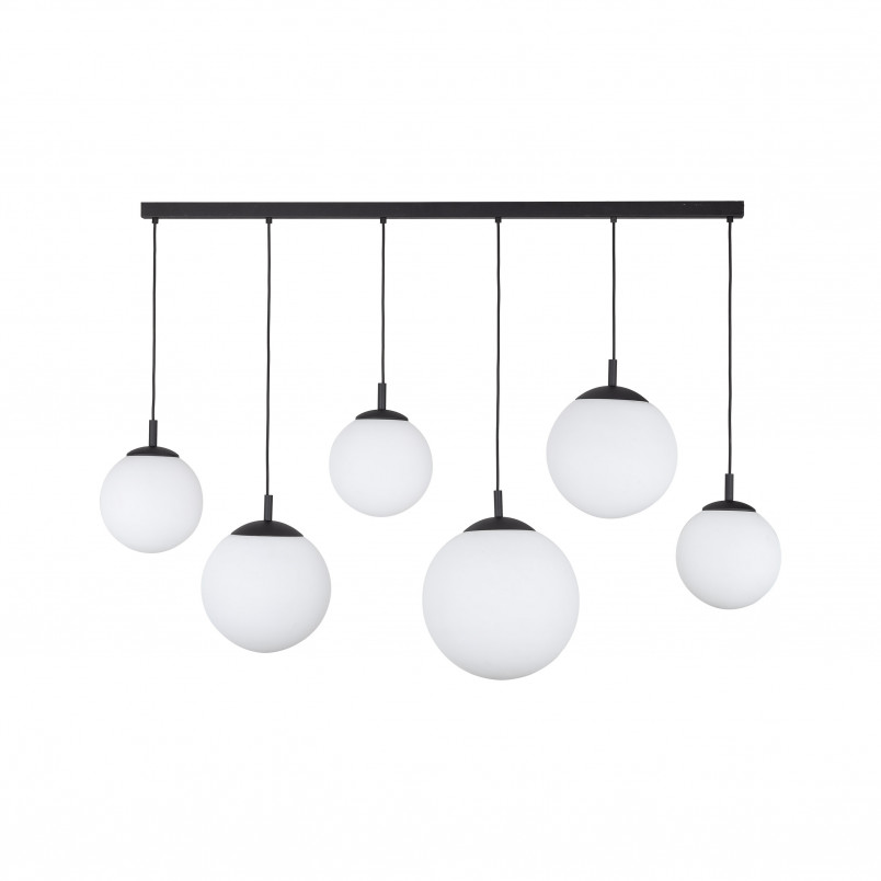 Lampa Wisząca Esme - 6 Kul Szklanych, 130cm | TK Lighting