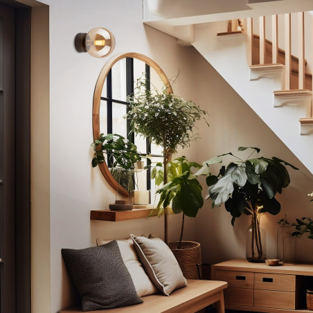Kinkiet Estera TK Lighting - Bursztynowa Kula | Retro Design