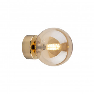 Kinkiet Estera bursztynowy/złoty TK Lighting | Retro i nowoczesny