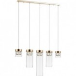 Lampa wisząca szklana Gem V - ZumaLine | Glamour, 91cm
