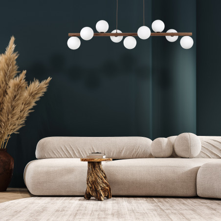 Lampa wisząca Estera - 9 szklanych kul | TK Lighting