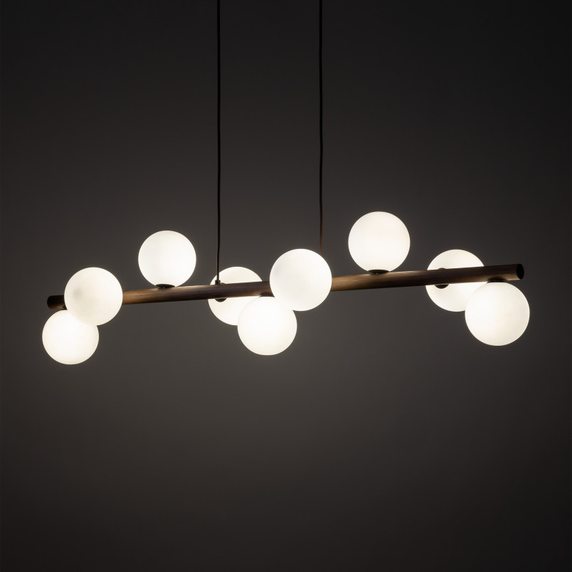 Lampa wisząca Estera - 9 szklanych kul | TK Lighting