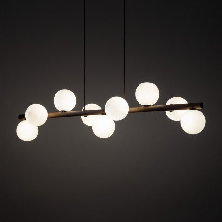 Lampa wisząca Estera - 9 szklanych kul | TK Lighting