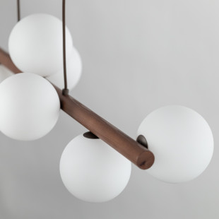 Lampa wisząca Estera - 9 szklanych kul | TK Lighting