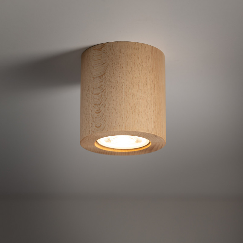 Lampa spot drewniana Eve 8cm | TK Lighting - Skandynawski Design