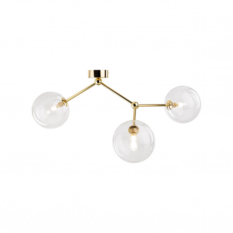 Lampa Sufitowa Fairy | 3 Szklane Kule | TK Lighting