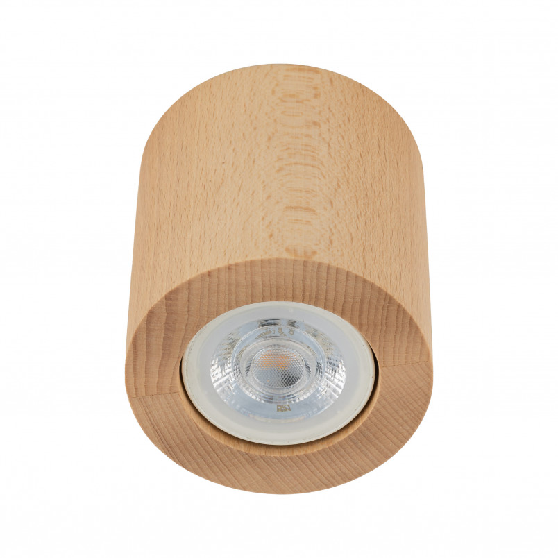 Lampa spot drewniana Eve 8cm | TK Lighting - Skandynawski Design