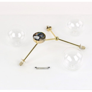 Lampa Sufitowa Fairy | 3 Szklane Kule | TK Lighting