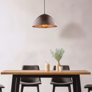 Lampa wisząca metalowa Faro | Brązowa TK Lighting - Kup teraz!