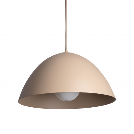 Lampa wisząca Faro Sabia - TK Lighting | Beżowa, Metalowa