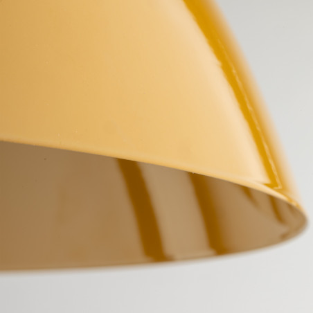 Lampa wisząca Faro Ochra TK Lighting | Żółta, Metalowa