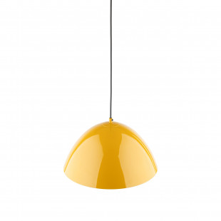 Lampa wisząca Faro Ochra TK Lighting | Żółta, Metalowa
