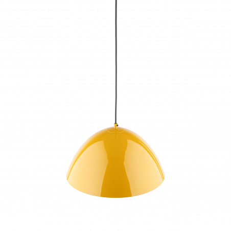 Lampa wisząca Faro Ochra TK Lighting | Żółta, Metalowa