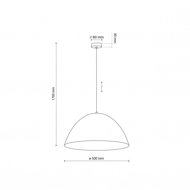 Lampa Wisząca Metalowa Faro Ceglana TK Lighting | Kup Teraz