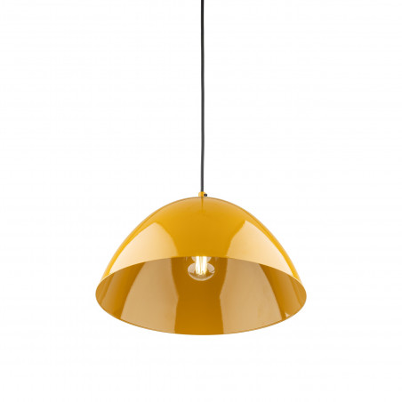 Lampa wisząca Faro Ochra TK Lighting | Żółta, Metalowa