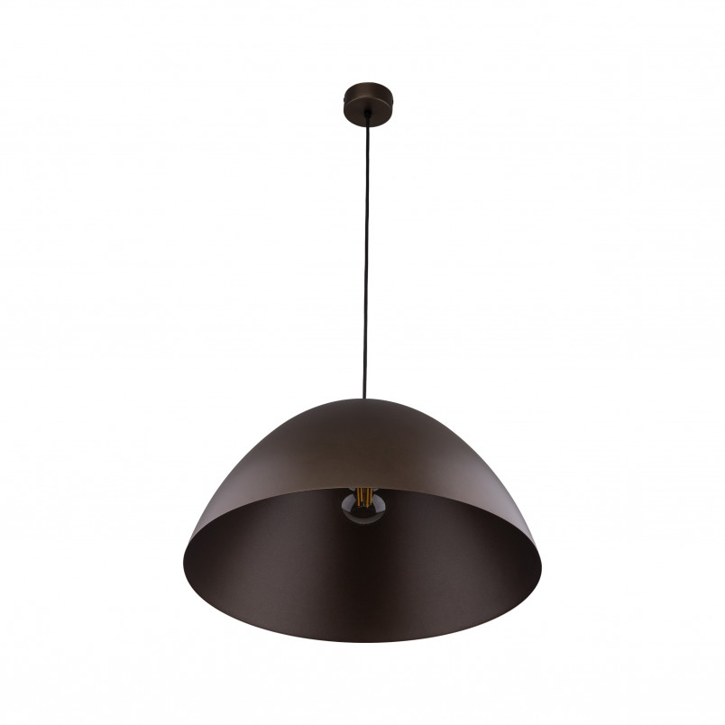 Lampa wisząca Faro, brązowa, metalowa - TK Lighting