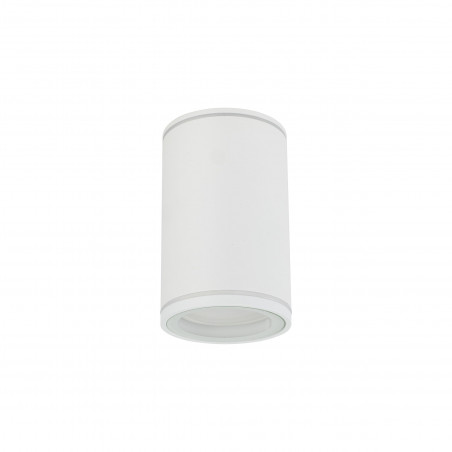 Lampa spot tuba Flare biała TK Lighting | Downlight do łazni