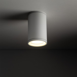 Lampa spot tuba Flare biała TK Lighting | Downlight do łazni
