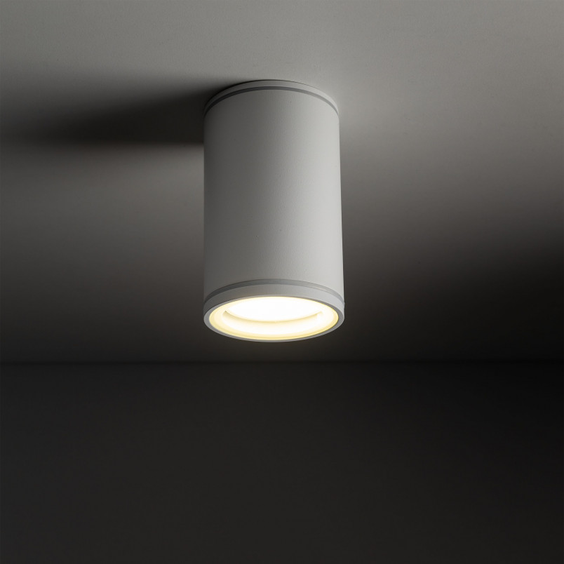 Lampa spot tuba Flare biała TK Lighting | Downlight do łazni