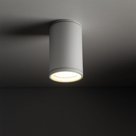 Lampa spot tuba Flare biała TK Lighting | Downlight do łazni