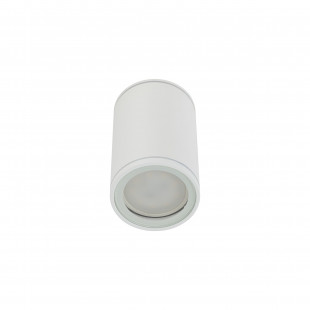 Lampa spot tuba Flare biała TK Lighting | Downlight do łazni