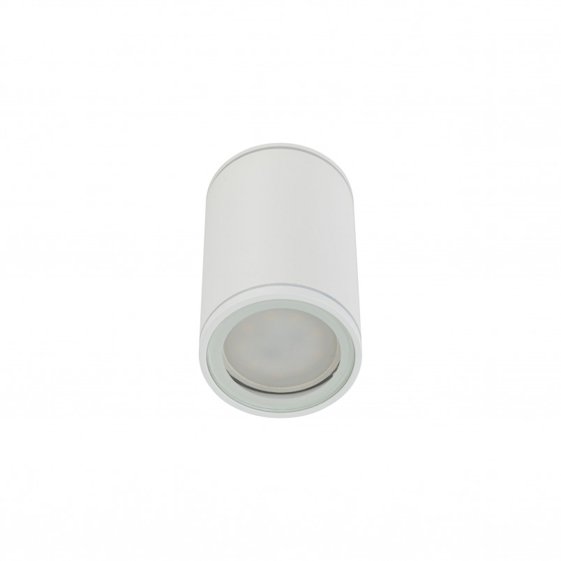 Lampa spot tuba Flare biała TK Lighting | Downlight do łazni