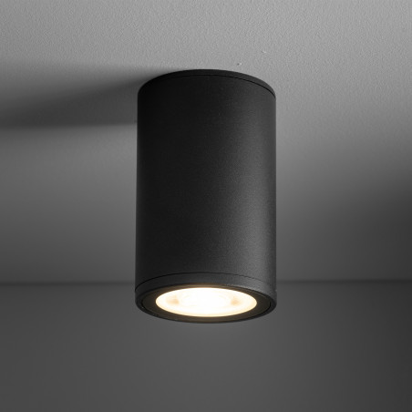 Lampa spot Flare czarna TK Lighting | Downlight do łazienki