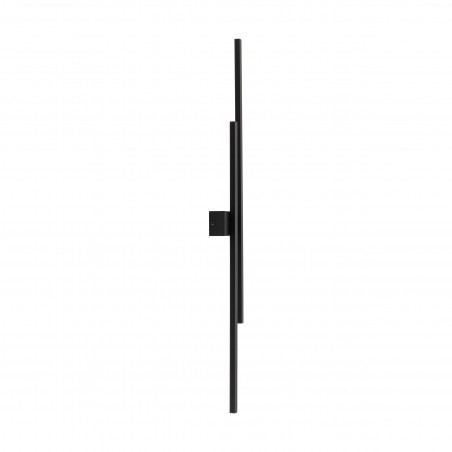 Kinkiet podwójny LED czarny TK Lighting | Nowoczesne oświetlenie