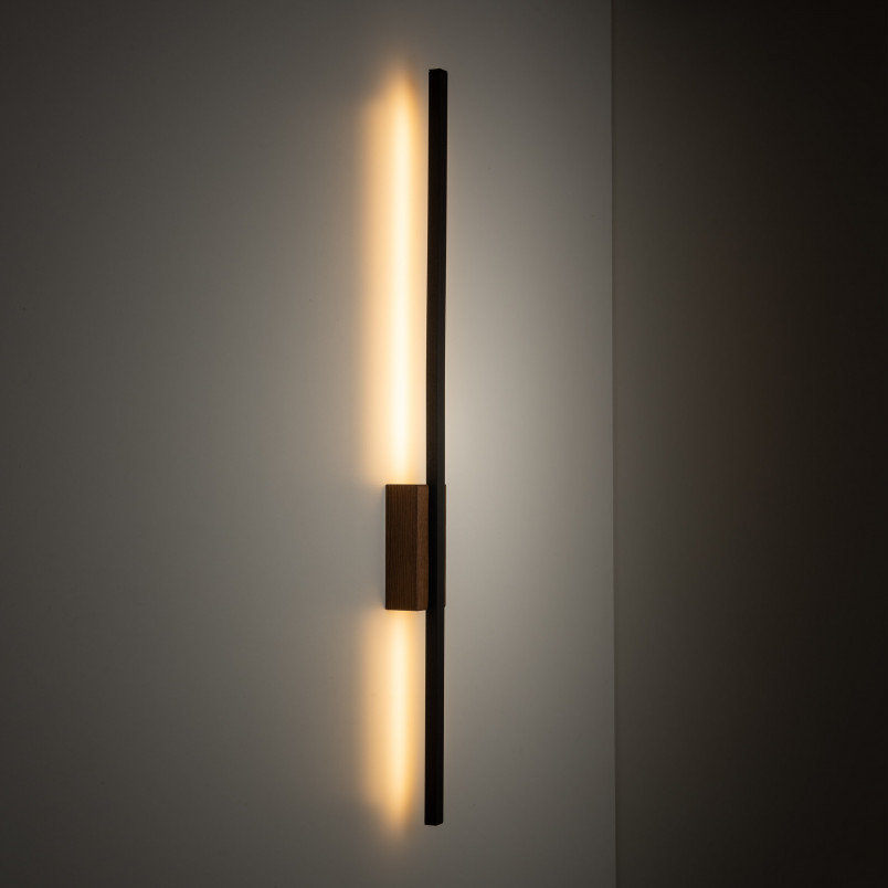 Kinkiet Flash LED czarny TK Lighting | Nowoczesne oświetlenie