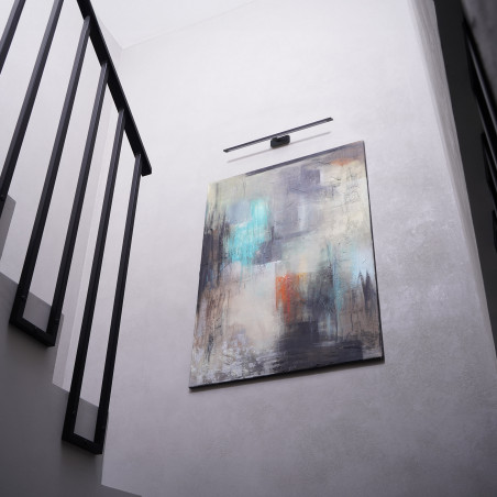 Kinkiet łazienkowy LED czarny TK Lighting | Nad lustro | 62cm