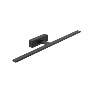 Kinkiet łazienkowy LED czarny TK Lighting | Nad lustro | 62cm