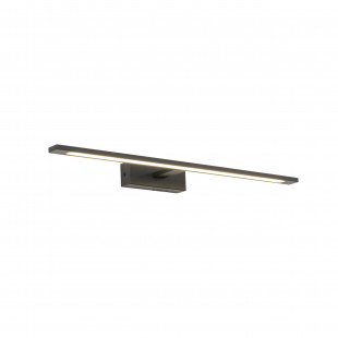 Kinkiet łazienkowy LED czarny TK Lighting | Nad lustro | 62cm
