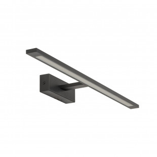 Kinkiet łazienkowy LED czarny TK Lighting | Nad lustro | 62cm