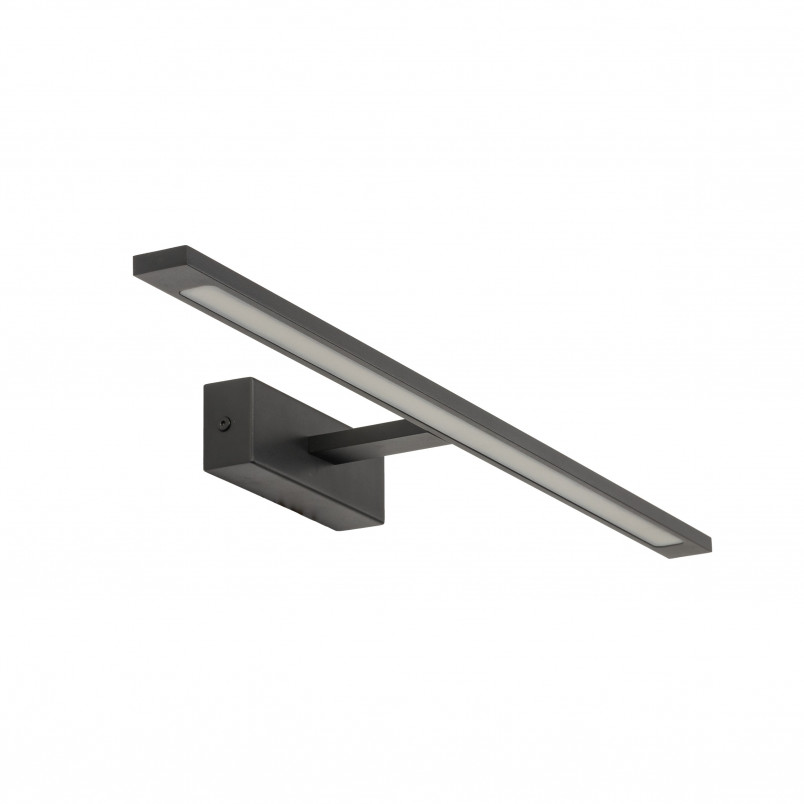 Kinkiet łazienkowy LED czarny TK Lighting | Nad lustro | 62cm