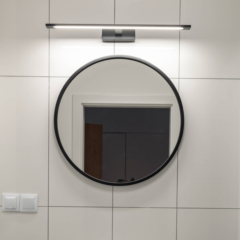 Kinkiet łazienkowy LED czarny TK Lighting | Nad lustro | 62cm