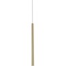 Lampa wisząca tuba glamour LOYA 8 LED złota ZumaLine do sypialni