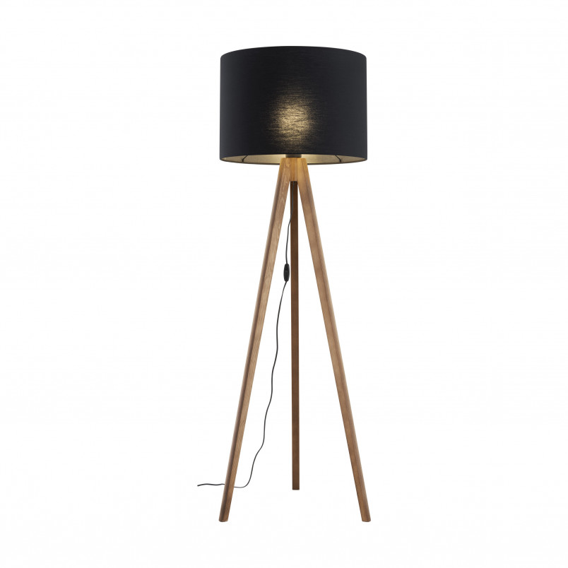 Lampa Podłogowa Czarna Grand | TK Lighting - Skandynawski Design