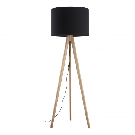 Lampa Podłogowa Trójnóg Czarna | TK Lighting Grand 50cm